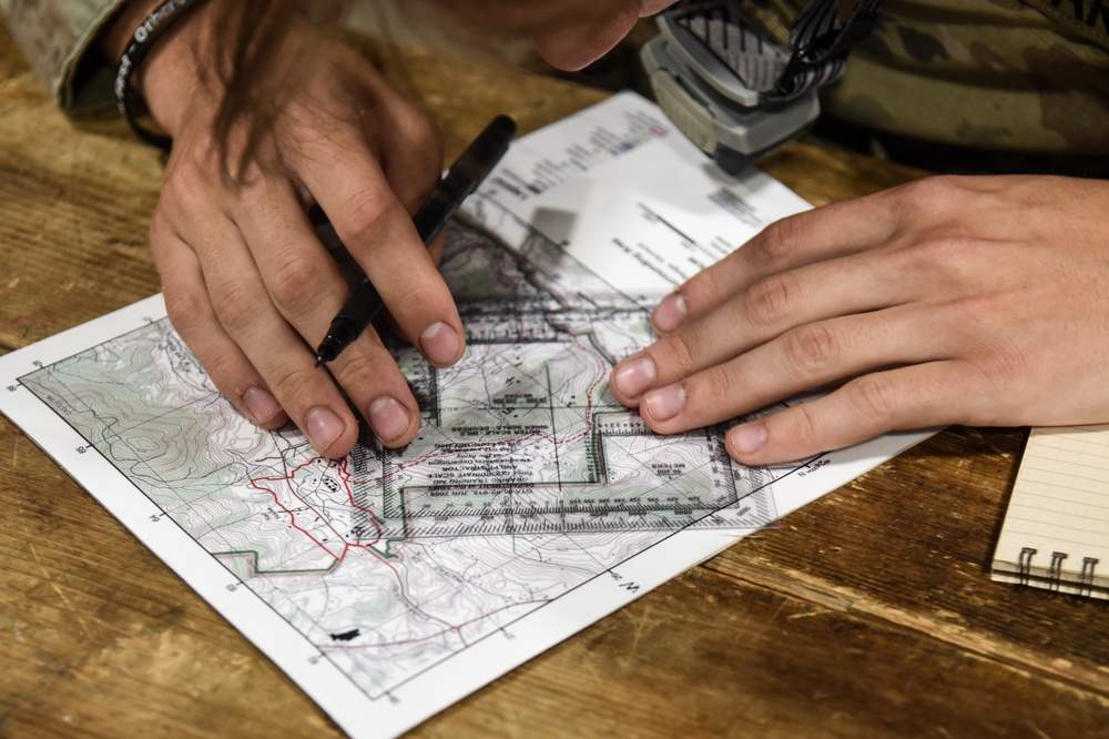National Guard Best Warrior competitors conquer land navigation