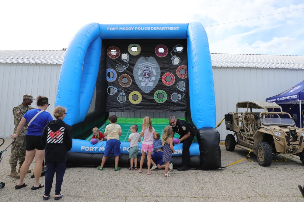 Fort McCoy supports 2024 National Night Out in Tomah