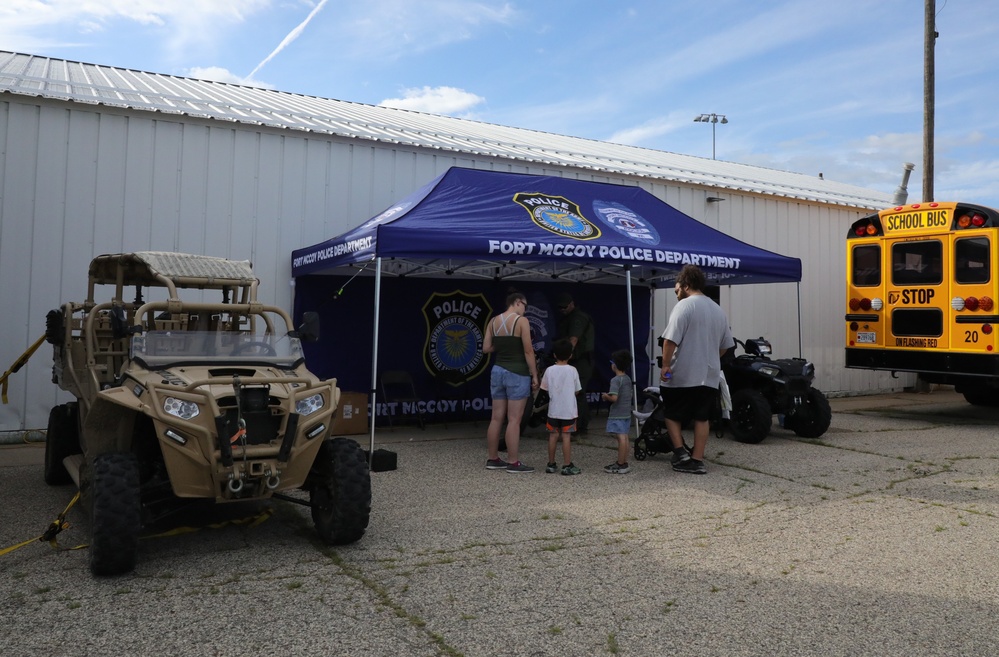 Fort McCoy supports 2024 National Night Out in Tomah