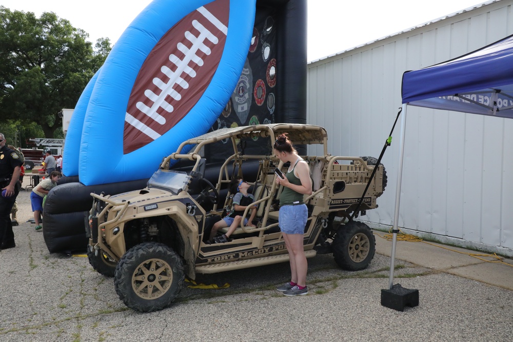 Fort McCoy supports 2024 National Night Out in Tomah