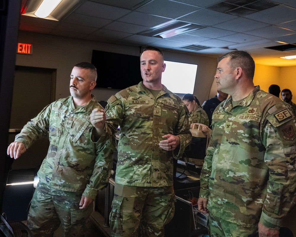 Air Force's Top Cop visits Joint Base San Antonio