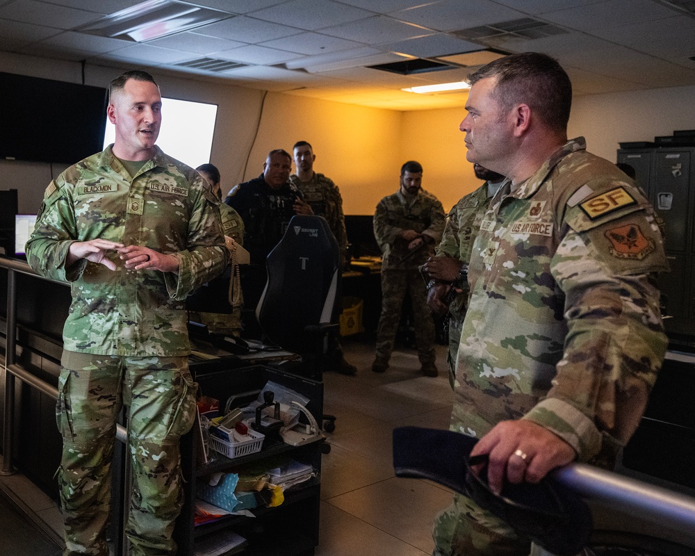 Air Force's Top Cop visits Joint Base San Antonio
