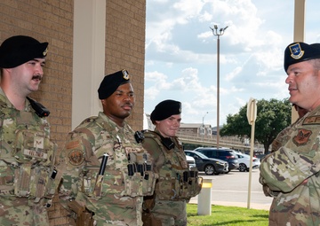 Air Force's Top Cop visits Joint Base San Antonio