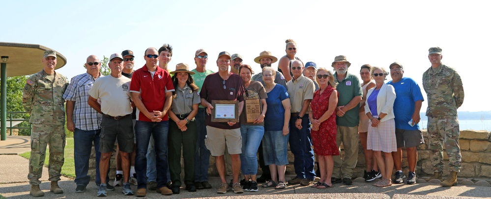 Kaw Lake Volunteers are U.S. Army Corps of Engineers 2023 Volunteers of the Year