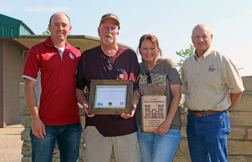 Kaw Lake Volunteers are U.S. Army Corps of Engineers 2023 Volunteers of the Year