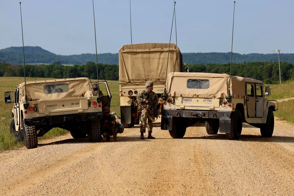 87th Training Division’s Warrior Exercise 87-24-02 training operations