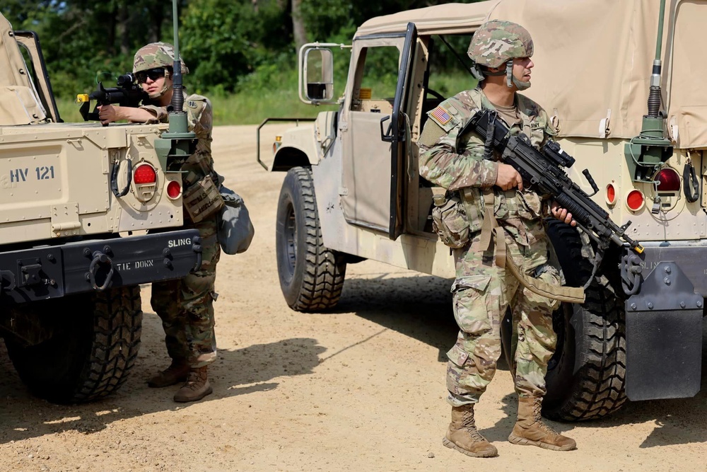 87th Training Division’s Warrior Exercise 87-24-02 training operations