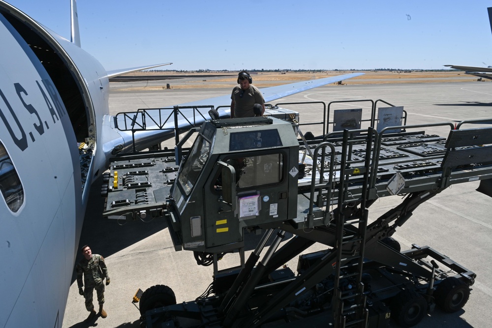 22nd MXS provides ground support for KC-46s during BE 24-3