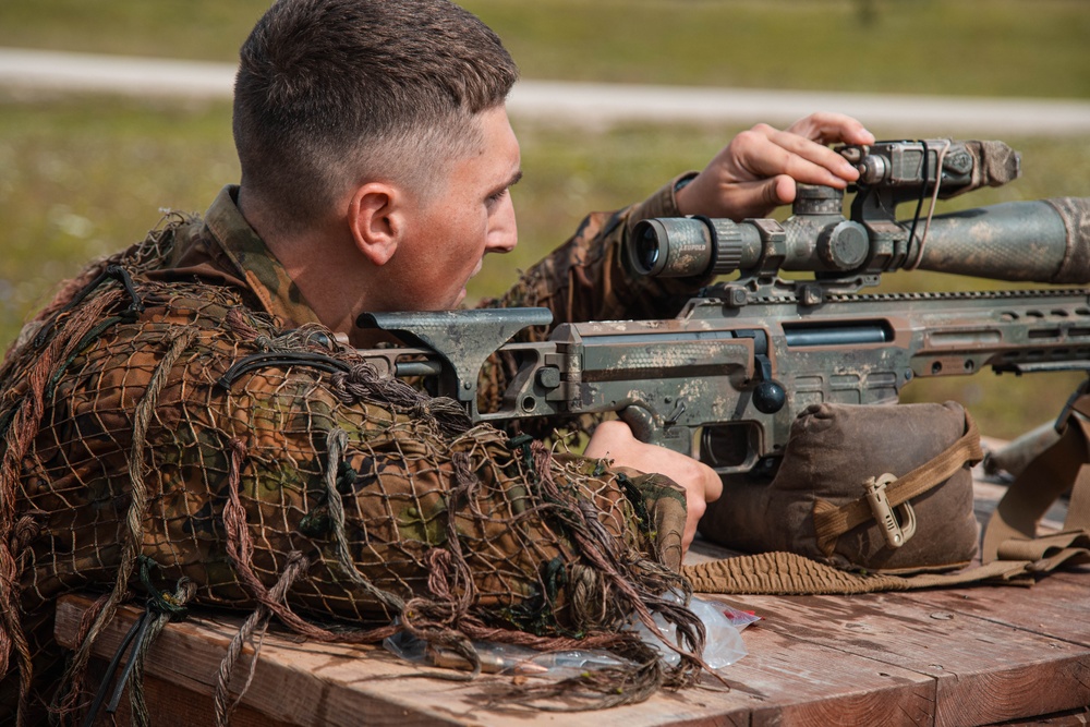 Making Adjustments - European Best Sniper Competition