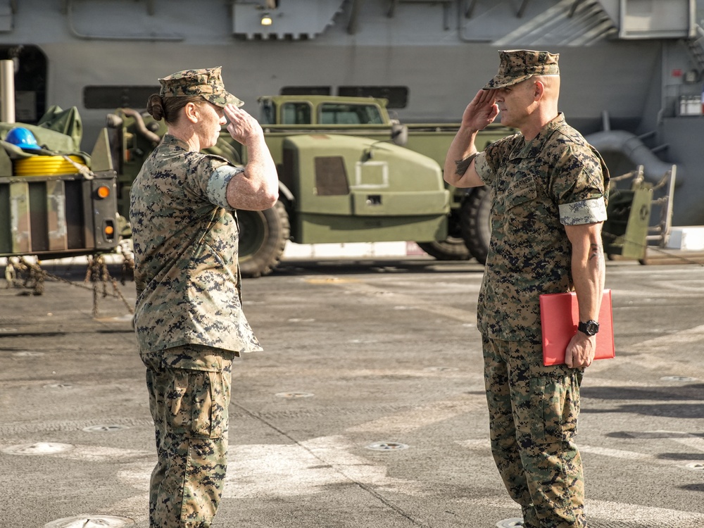 Dakota Meyer Visits 15th MEU, Promotes Marines