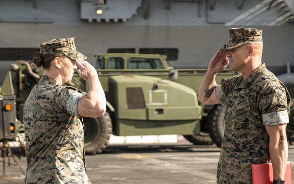 Dakota Meyer Visits 15th MEU, Promotes Marines