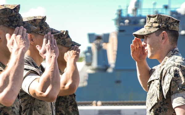 Dakota Meyer Visits 15th MEU, Promotes Marines