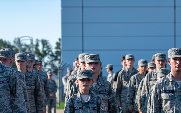Civil Air Patrol visit the 172nd Airlift Wing