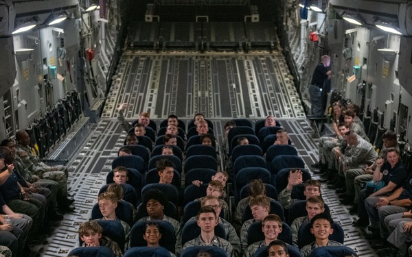 Civil Air Patrol visit the 172nd Airlift Wing