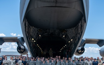 Civil Air Patrol Cadets Take Flight: Exploring the C-17 at the 172nd Airlift Wing