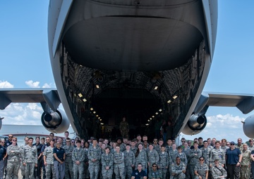 Civil Air Patrol Cadets Take Flight: Exploring the C-17 at the 172nd Airlift Wing
