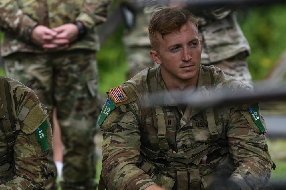 Soldiers fire historical weapons at 2024 Best Warrior Competition