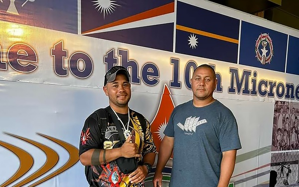 From Hangar to Tennis Court, U.S. Soldiers compete in Micronesian Games