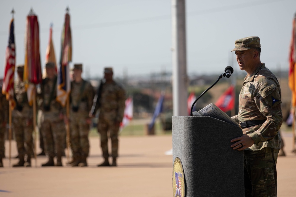 Lt. Gen. Kevin D. Admiral assumes command of Fort Cavazos and III Armored Corps