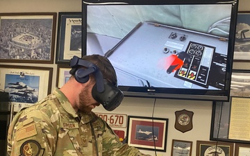 Enhancing Training Capabilities: Virtual Reality Simulators Revolutionize Maintenance Training for the Air National Guard