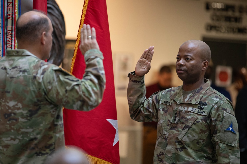 Maj. Gen. Kevin D. Admiral Promotion Ceremony