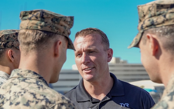 Dakota Meyer Visits 15th MEU, Promotes Marines