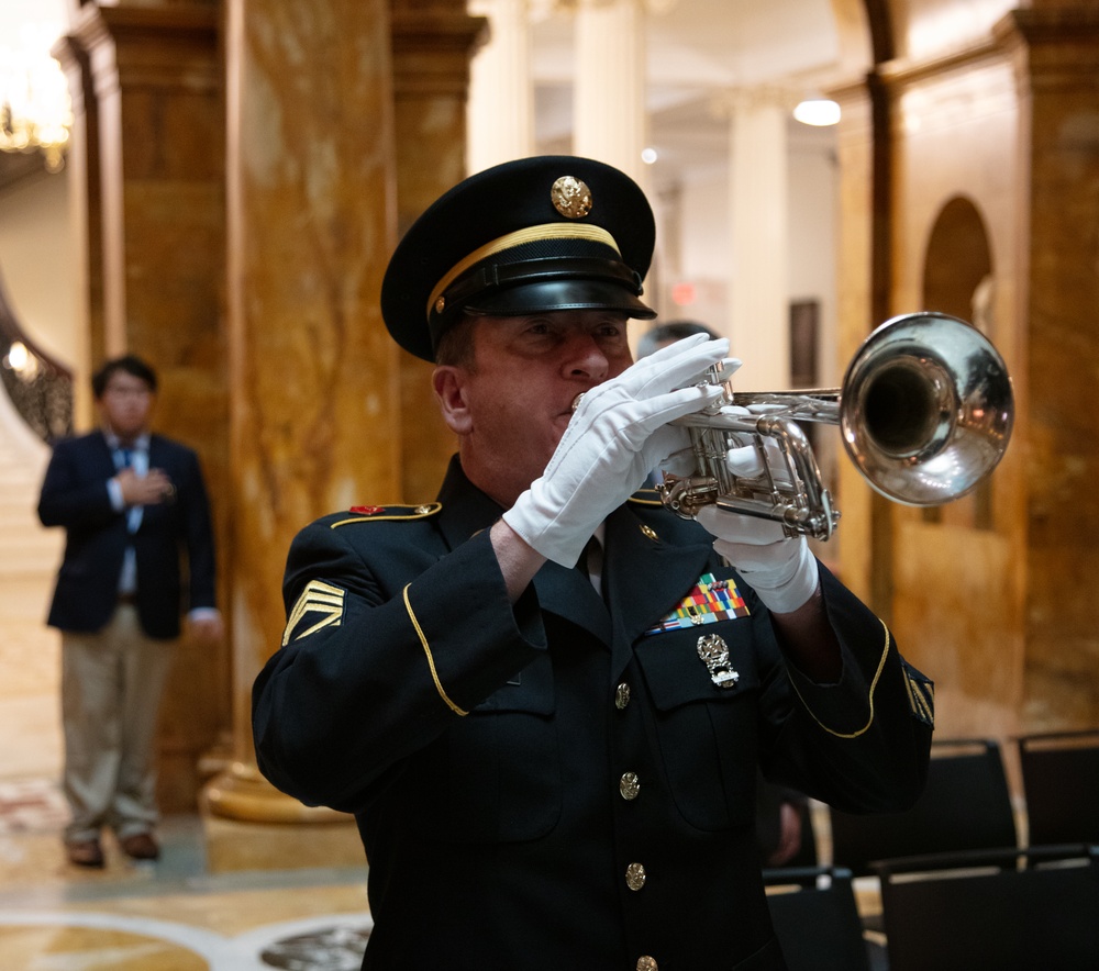 Massachusetts National Guard and State House Art Commission Unveil “Every Flag a Story” Exhibit