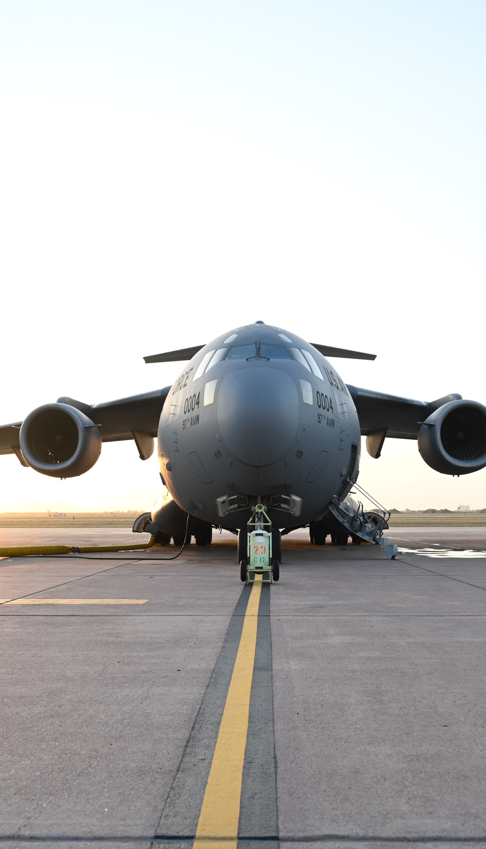 C-17 on the flightline