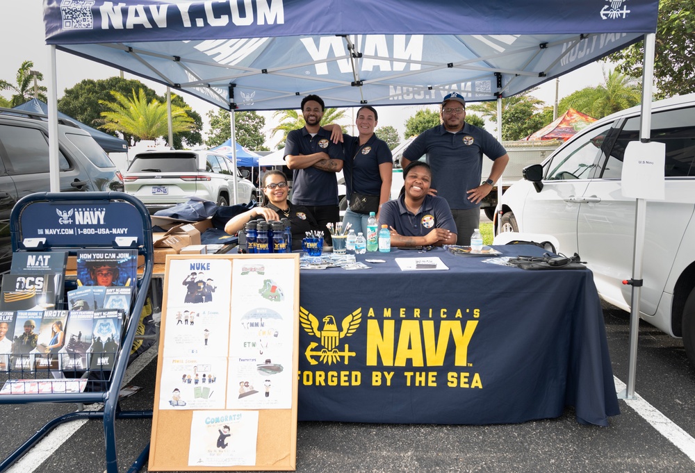 NTAG Miami Sailors Support National Night Out Against Crime