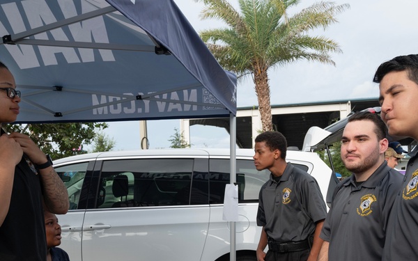 NTAG Miami Sailors Support National Night Out Against Crime