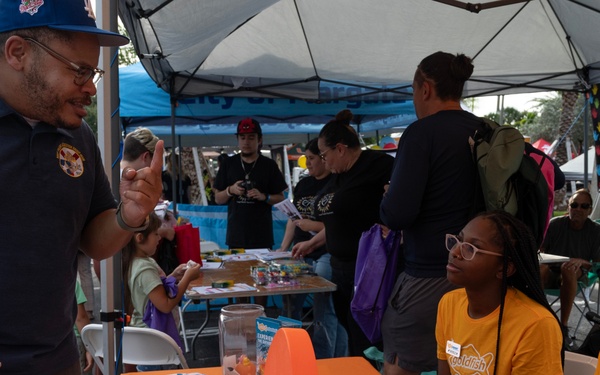 NTAG Miami Sailors Support National Night Out Against Crime