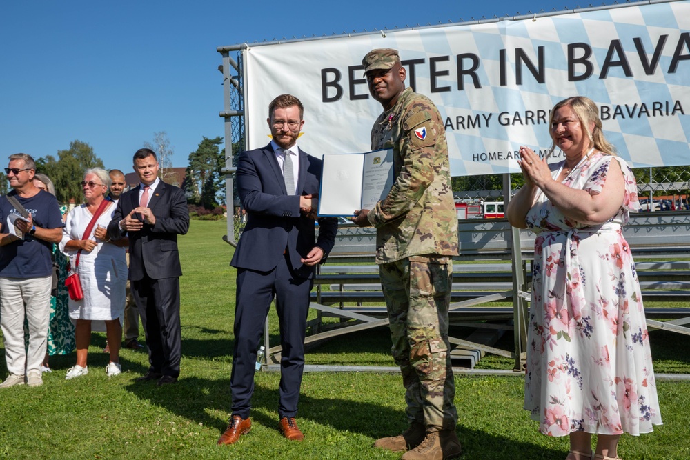 USAG Bavaria Change of Command