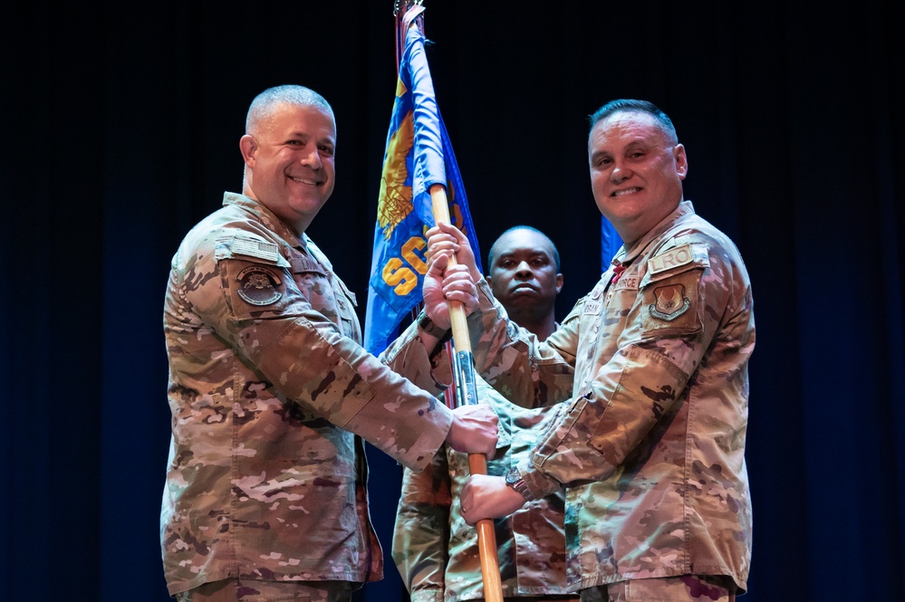 635th Supply Chain Operations Group Change of Command