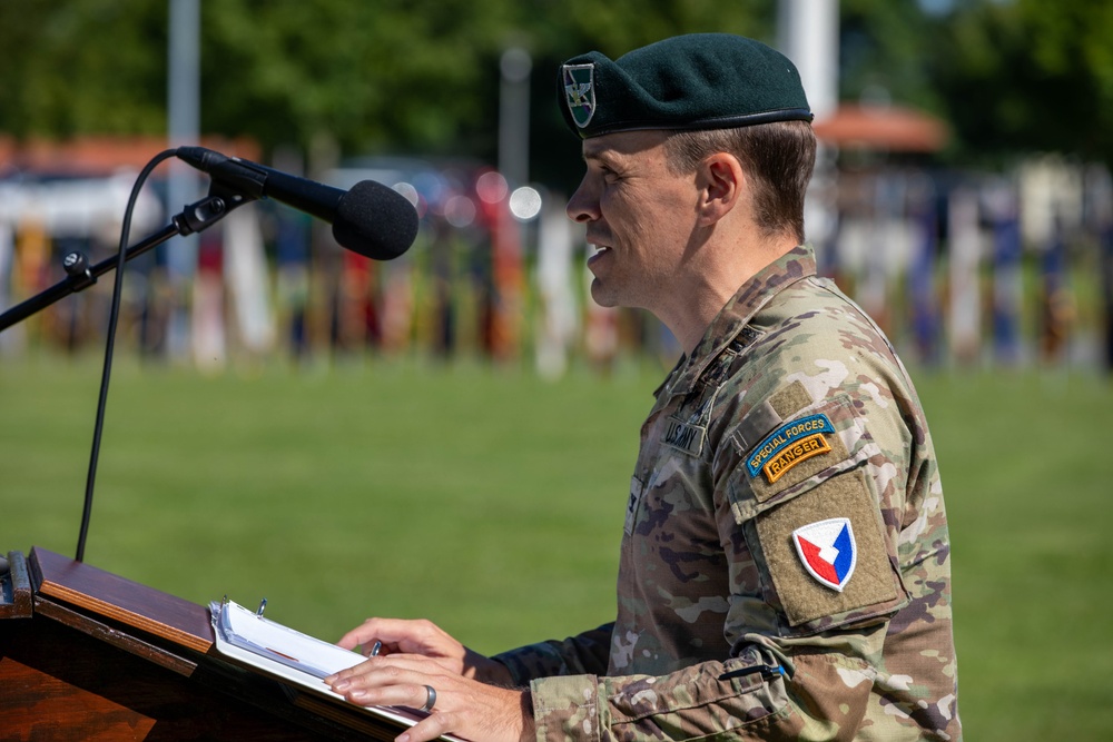 USAG Bavaria Change of Command