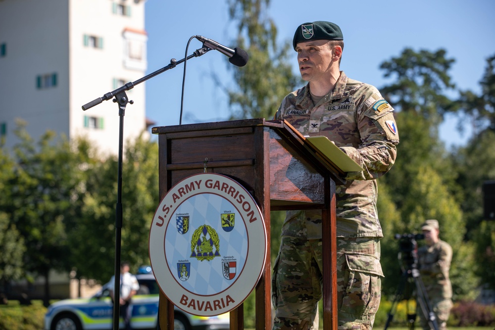 USAG Bavaria Change of Command