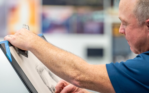 DAF Art Program highlights Space Force's Guardian astronaut