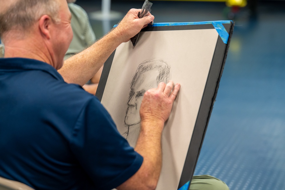 DAF Art Program highlights Space Force's Guardian astronaut