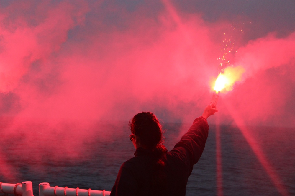 U.S. Coast Guard Cutter Kimball patrols the Bering Sea, North Pacific Ocean, and American Arctic