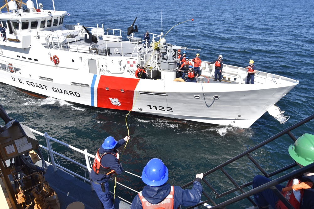 U.S. Coast Guard Cutter Kimball patrols the Bering Sea, North Pacific Ocean, and American Arctic