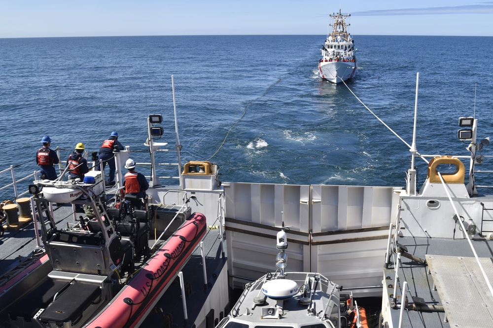 U.S. Coast Guard Cutter Kimball patrols the Bering Sea, North Pacific Ocean, and American Arctic
