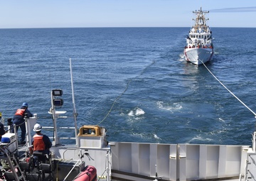 U.S. Coast Guard Cutter Kimball patrols the Bering Sea, North Pacific Ocean, and American Arctic