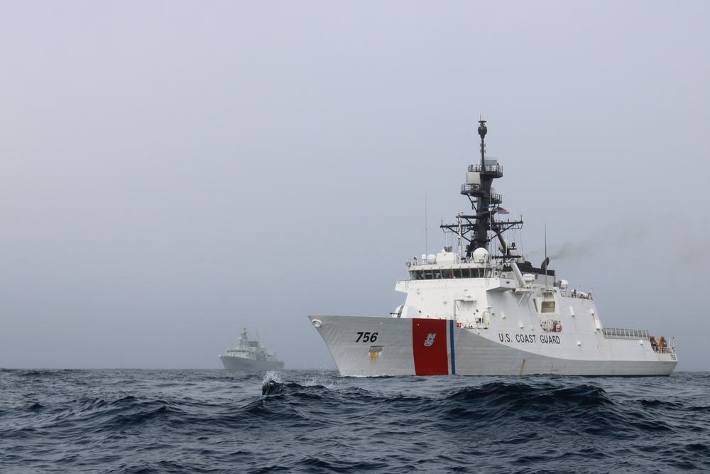 U.S. Coast Guard Cutter Kimball patrols the Bering Sea, North Pacific Ocean, and American Arctic