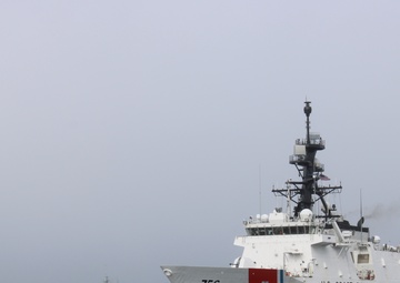 U.S. Coast Guard Cutter Kimball patrols the Bering Sea, North Pacific Ocean, and American Arctic