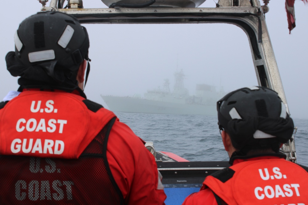 U.S. Coast Guard Cutter Kimball patrols the Bering Sea, North Pacific Ocean, and American Arctic