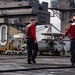 F/A-18F Super Hornet maintenance aboard USS Carl Vinson
