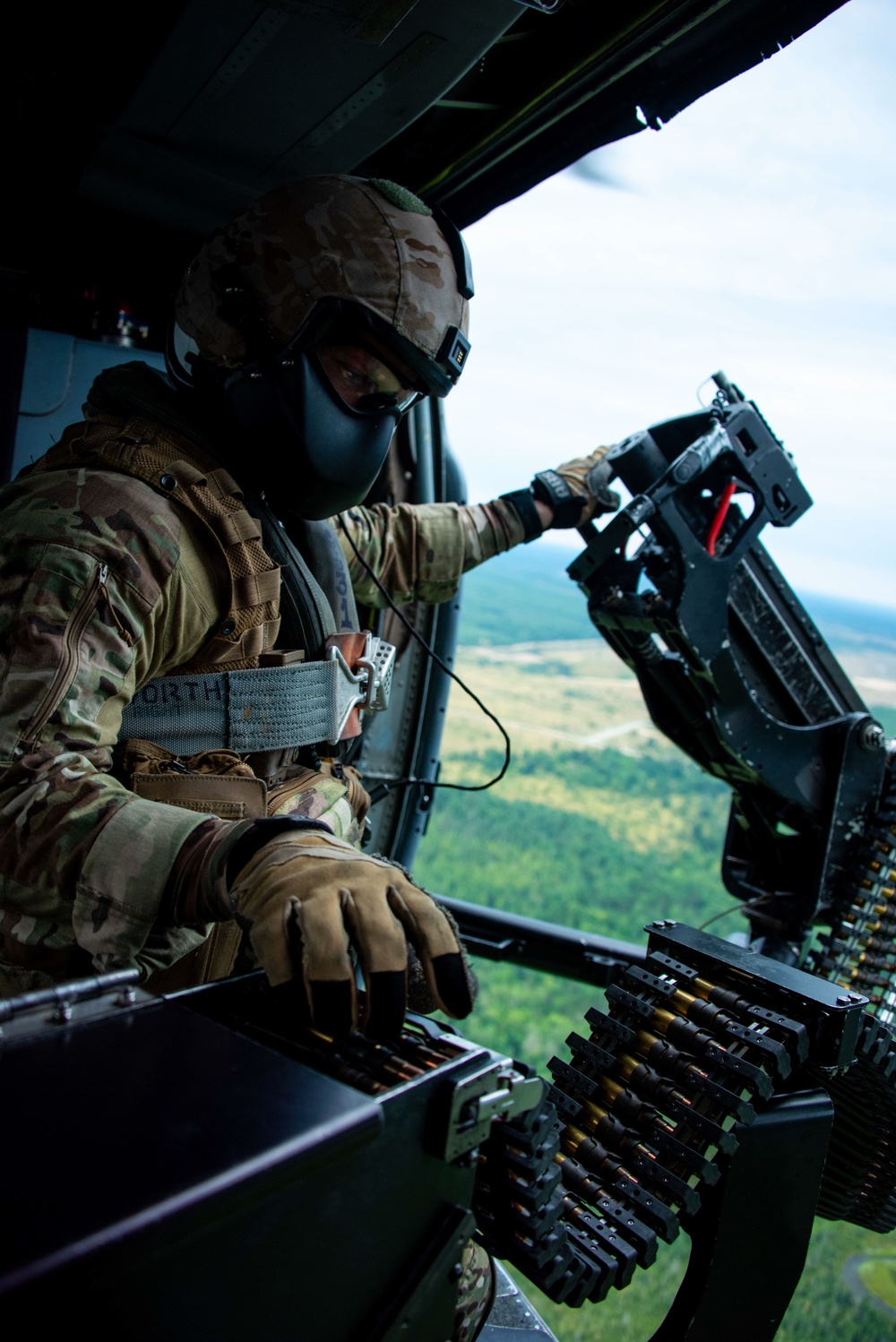 Northern Strike 24-2 MH-60S Close Air Support Training Mission