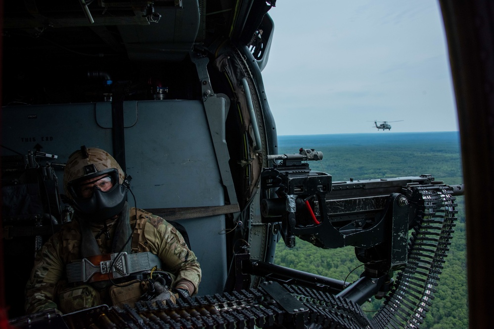 Northern Strike 24-2 MH-60S Close Air Support Training Mission