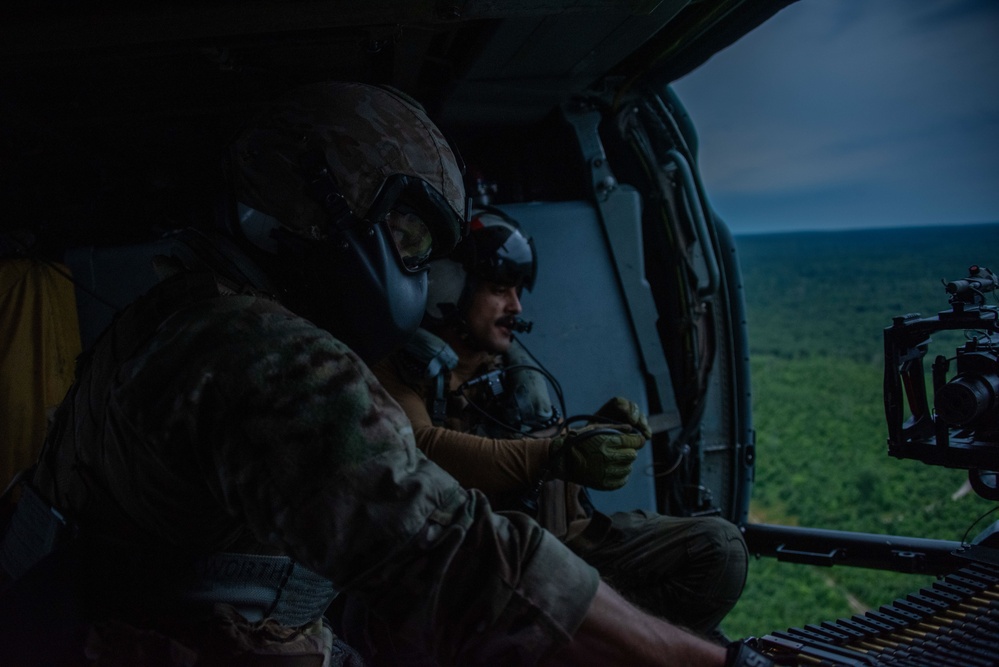 Northern Strike 24-2 MH-60S Close Air Support Training Mission