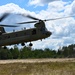 Chinooks fly at Exercise Northern Strike 2024-2