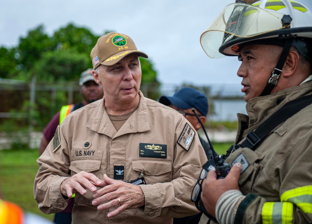 CSS 15 and Government of Guam Execute Transportation Emergency Response Team